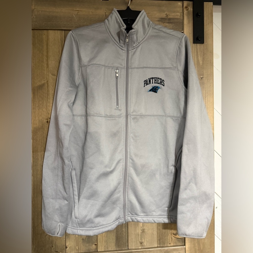 NFL Team Apparel Carolina Panthers Jacket (Youth XL)
